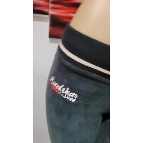 Rocawear Vintage Velour Velvet Size S Women's RARE Sweatpants Patchwork #X - Picture 4 of 11